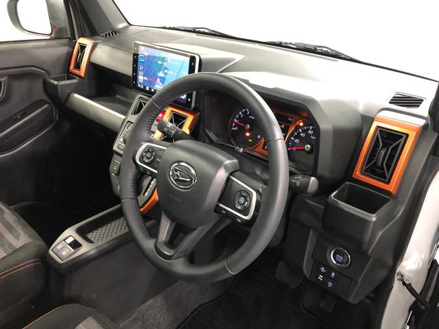 タフトGターボ 走行58988キロ/車検整備付/タイヤ2本交換一年保証・走行距離無制限 走行58988キロ フルセグナビ ブルートゥース バックカメラ ドラレコ クリアランスソナー オートライト LEDヘッドライト シートヒーター(東京都)の中古車