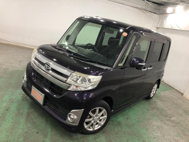タントカスタムX 走行97400キロ/タイヤ4本交換/タバコ臭一年保証・走行距離無制限 走行97400キロ フルセグナビ ブルートゥース バックカメラ オートライト LEDヘッドライト 片側電動スライドドア(埼玉県)の中古車