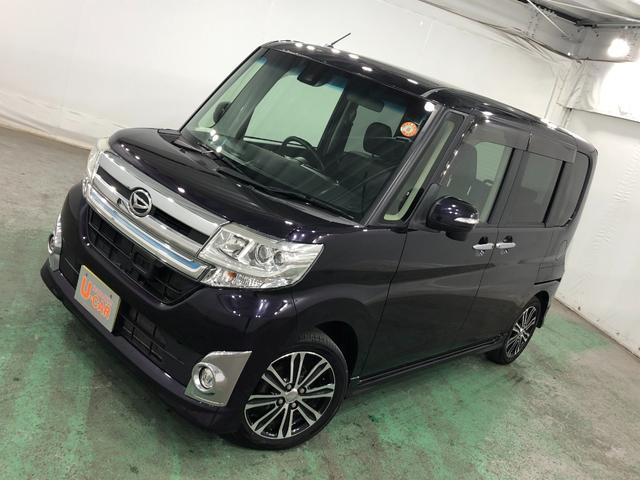 タントカスタムＲＳトップエディションＳＡ２　走行７８５０７／雹害一年保証・走行距離無制限　走行７８５０７キロ　フルセグナビ　ブルートゥース　後席モニター　ＥＴＣ　オートライト　ＬＥＤヘッドライト　両側電動スライドドア（埼玉県）の中古車