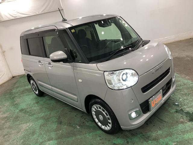 ムーヴキャンバスセオリーGターボ 走行2481キロ/大型純正ナビ/ドラレコ1年保証距離無制限 走行距離2481キロ 純正フルセグナビ パノラマモニター ドラレコ 純正マット サイドエアバッグ LEDヘッドランプ アイドリングストップ シートヒーター 両側電動スライドドア(埼玉県)の中古車