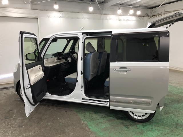 ムーヴキャンバスストライプスGターボ 走行36674キロ LED 両側電スラ一年保証・走行距離無制限 走行36674キロ サイドエアバック クリアランスソナー オートライト オートマチックハイビーム LEDヘッドライト ベンチシート シートヒーター 両側電動スライドドア(埼玉県)の中古車