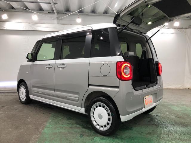 ムーヴキャンバスストライプスGターボ 走行36674キロ LED 両側電スラ一年保証・走行距離無制限 走行36674キロ サイドエアバック クリアランスソナー オートライト オートマチックハイビーム LEDヘッドライト ベンチシート シートヒーター 両側電動スライドドア(埼玉県)の中古車