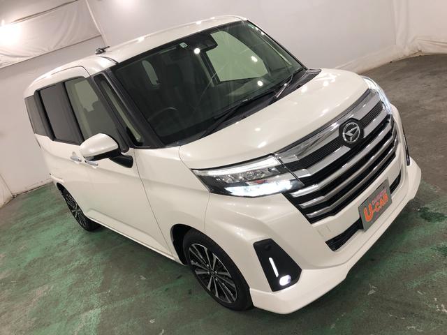 トールカスタムG ターボ 走行46111キロ/車検整備付/ナビ一年保証・走行距離無制限 走行46111キロ クリアランスソナー オートライト LEDヘッドライト アイドリングストップ 両側電動スライドドア(埼玉県)の中古車