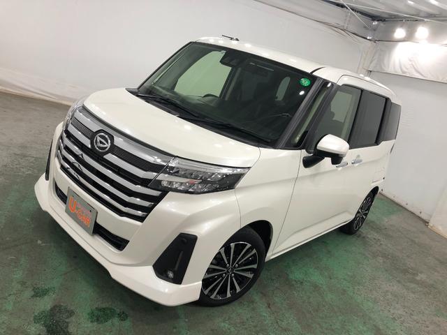 トールカスタムG ターボ 走行46111キロ/車検整備付/ナビ一年保証・走行距離無制限 走行46111キロ クリアランスソナー オートライト LEDヘッドライト アイドリングストップ 両側電動スライドドア(埼玉県)の中古車