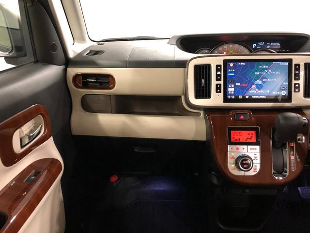 ムーヴキャンバスGメイクアップリミテッド SAIII フルタイム4WD ナビ1年保証距離無制限 雹害跡 走行距離84048キロ パノラマモニター ドラレコ 純正マット サイドエアバッグ LEDヘッドランプ アイドリングストップ シートヒーター 両側電動スライドドア(埼玉県)の中古車