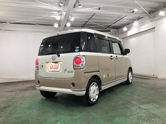 ムーヴキャンバスGメイクアップリミテッド SAIII フルタイム4WD ナビ1年保証距離無制限 雹害跡 走行距離84048キロ パノラマモニター ドラレコ 純正マット サイドエアバッグ LEDヘッドランプ アイドリングストップ シートヒーター 両側電動スライドドア(埼玉県)の中古車