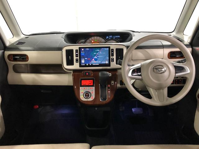 ムーヴキャンバスGメイクアップリミテッド SAIII フルタイム4WD ナビ1年保証距離無制限 雹害跡 走行距離84048キロ パノラマモニター ドラレコ 純正マット サイドエアバッグ LEDヘッドランプ アイドリングストップ シートヒーター 両側電動スライドドア(埼玉県)の中古車