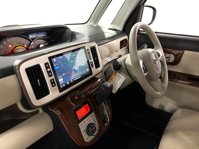 ムーヴキャンバスGメイクアップリミテッド SAIII フルタイム4WD ナビ1年保証距離無制限 雹害跡 走行距離84048キロ パノラマモニター ドラレコ 純正マット サイドエアバッグ LEDヘッドランプ アイドリングストップ シートヒーター 両側電動スライドドア(埼玉県)の中古車