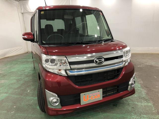 タントカスタムX 車検整備付/走行50496キロ1年保証距離無制限 走行距離50496キロ 車検整備付 純正マット LEDヘッドランプ アイドリングストップ 片側電動スライドドア プッシュボタンスタート オート格納式ドアミラー(東京都)の中古車