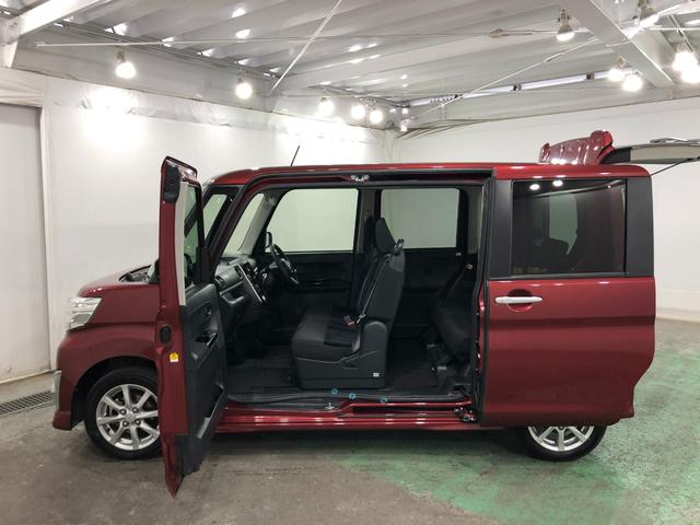 タントカスタムX 車検整備付/走行50496キロ1年保証距離無制限 走行距離50496キロ 車検整備付 純正マット LEDヘッドランプ アイドリングストップ 片側電動スライドドア プッシュボタンスタート オート格納式ドアミラー(東京都)の中古車
