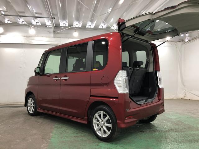 タントカスタムX 車検整備付/走行50496キロ1年保証距離無制限 走行距離50496キロ 車検整備付 純正マット LEDヘッドランプ アイドリングストップ 片側電動スライドドア プッシュボタンスタート オート格納式ドアミラー(東京都)の中古車