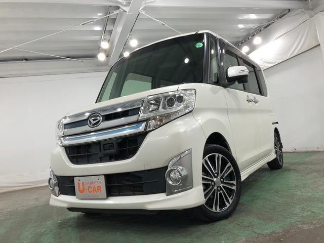 タントカスタムＲＳトップエディションＳＡ　走行７９９２１キロ／ナビ一年保証・走行距離無制限　走行７９９２１キロ　フルセグナビ　ブルートゥース　バックカメラ　ドラレコ　後席モニター　オートライト　ＬＥＤヘッドライト　両側電動スライドドア（埼玉県）の中古車