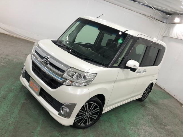 タントカスタムＲＳトップエディションＳＡ　走行７９９２１キロ／ナビ一年保証・走行距離無制限　走行７９９２１キロ　フルセグナビ　ブルートゥース　バックカメラ　ドラレコ　後席モニター　オートライト　ＬＥＤヘッドライト　両側電動スライドドア（埼玉県）の中古車