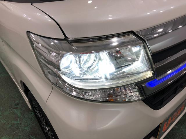 タントカスタムＲＳトップエディションＳＡ　走行７９９２１キロ／ナビ一年保証・走行距離無制限　走行７９９２１キロ　フルセグナビ　ブルートゥース　バックカメラ　ドラレコ　後席モニター　オートライト　ＬＥＤヘッドライト　両側電動スライドドア（埼玉県）の中古車