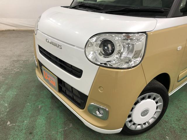 ムーヴキャンバスストライプスG 走行5547キロ/9型ディスプレイオーディオ1年保証距離無制限 走行距離5547キロ ディスプレイオーディオ バックカメラ ドラレコ 純正マット サイドエアバッグ LEDヘッドランプ アイドリングストップ シートヒーター 両側電動スライドドア(埼玉県)の中古車