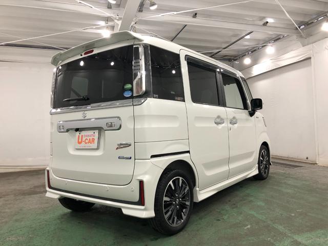 スペーシアカスタムハイブリッドＸＳターボ　走行４５８５９キロ／ナビバックカメラ一年保証・走行距離無制限　走行４５８５９キロ　フルセグナビ　バックカメラ　ＥＴＣ　ブルートゥース　サイドエアバック　クリアランスソナー　オートライト　ＬＥＤヘッドライト　シートヒーター　両側電動スライ（埼玉県）の中古車