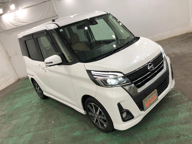 デイズルークスハイウェイスター　Ｘ　Ｖセレクション　走行５６５８２キロ１年保証距離無制限　走行距離５６５８２キロ　フルセグナビ　アラウンドビューモニター　デジタルルームミラー　ブルートゥース　純正マット　ＬＥＤヘッドランプ　アイドリングストップ　両側電動スライドドア（埼玉県）の中古車