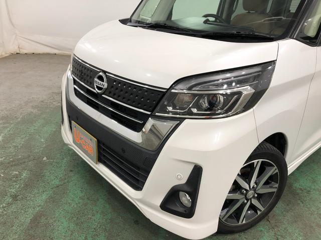 デイズルークスハイウェイスター　Ｘ　Ｖセレクション　走行５６５８２キロ１年保証距離無制限　走行距離５６５８２キロ　フルセグナビ　アラウンドビューモニター　デジタルルームミラー　ブルートゥース　純正マット　ＬＥＤヘッドランプ　アイドリングストップ　両側電動スライドドア（埼玉県）の中古車