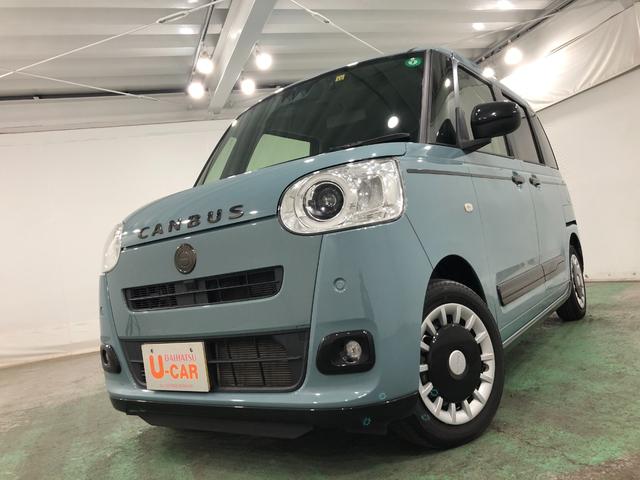 ムーヴキャンバスセオリーＧターボ　走行２８１１０キロ／車検整備付／ナビ一年保証・走行距離無制限　走行２８１１０キロ　フルセグナビ　ＥＴＣ　ブルートゥース　バックカメラ　ドラレコ　クリアランスソナー　オートライト　ＬＥＤヘッドライト　　シートヒーター　両側電動スライドドア（埼玉県）の中古車