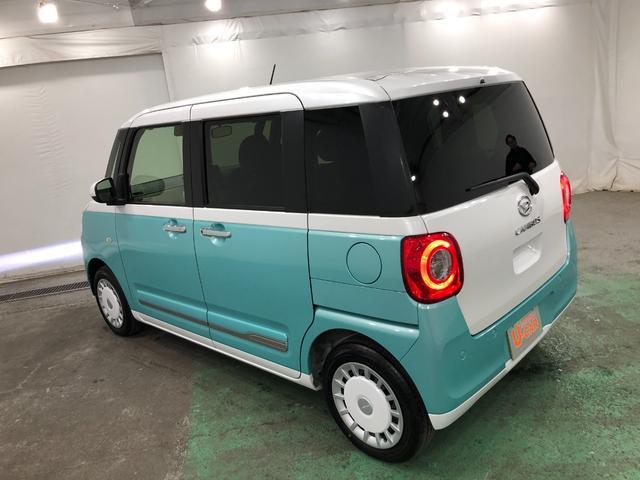 ムーヴキャンバスストライプスＧ　走行７５１９キロ／ナビ／バックカメラ一年保証・走行距離無制限　走行７５１９キロ　フルセグナビ　ブルートゥース　バックカメラ　サイドエアバック　クリアランスソナー　オートライト　ＬＥＤヘッドライト　シートヒーター（埼玉県）の中古車