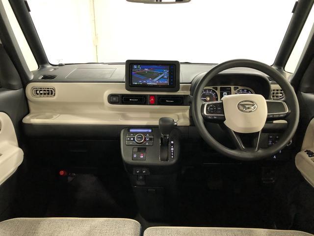 ムーヴキャンバスストライプスＧ　走行７５１９キロ／ナビ／バックカメラ一年保証・走行距離無制限　走行７５１９キロ　フルセグナビ　ブルートゥース　バックカメラ　サイドエアバック　クリアランスソナー　オートライト　ＬＥＤヘッドライト　シートヒーター（埼玉県）の中古車