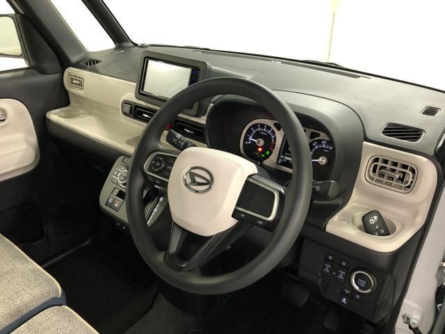 ムーヴキャンバスストライプスＧ　走行７５１９キロ／ナビ／バックカメラ一年保証・走行距離無制限　走行７５１９キロ　フルセグナビ　ブルートゥース　バックカメラ　サイドエアバック　クリアランスソナー　オートライト　ＬＥＤヘッドライト　シートヒーター（埼玉県）の中古車