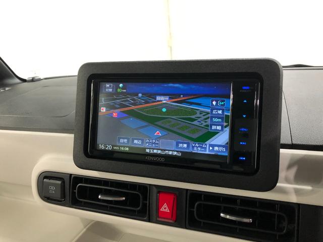 ムーヴキャンバスストライプスＧ　走行１５７４キロ／ナビ／バックカメラ一年保証・走行距離無制限　走行１５７４キロ　フルセグナビ　バックカメラ　ブルートゥース　サイドエアバック　クリアランスソナー　ＬＥＤヘッドライト　シートヒーター　両側電動スライドドア（埼玉県）の中古車