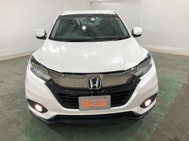 ヴェゼルＸ・ホンダセンシング　走行１．４万　車検整備付　純正ナビ一年保証・走行距離無制限　走行１４０８０キロ　純正フルセグナビ　ＥＴＣ　ＢＴオーディオ　バックカメラ　ドラレコ　クルーズコントロール　サイドエアバック　オートライト　ＬＥＤヘッドライト（埼玉県）の中古車