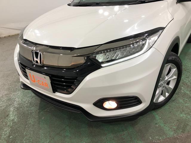 ヴェゼルＸ・ホンダセンシング　走行１．４万　車検整備付　純正ナビ一年保証・走行距離無制限　走行１４０８０キロ　純正フルセグナビ　ＥＴＣ　ＢＴオーディオ　バックカメラ　ドラレコ　クルーズコントロール　サイドエアバック　オートライト　ＬＥＤヘッドライト（埼玉県）の中古車