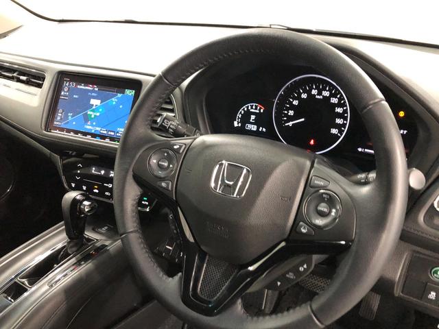 ヴェゼルＸ・ホンダセンシング　走行１．４万　車検整備付　純正ナビ一年保証・走行距離無制限　走行１４０８０キロ　純正フルセグナビ　ＥＴＣ　ＢＴオーディオ　バックカメラ　ドラレコ　クルーズコントロール　サイドエアバック　オートライト　ＬＥＤヘッドライト（埼玉県）の中古車