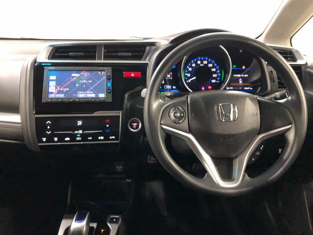 フィットハイブリッドFパッケージ 走行52471キロ/ワンセグナビ/バックカメラ1年保証距離無制限 走行距離52471キロ ワンセグナビ バックカメラ ブルートゥース 純正マット サイドエアバッグ 電動格納式ドアミラー プッシュスタート(埼玉県)の中古車