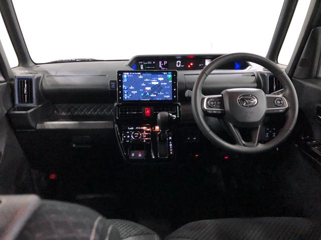 タントカスタムＲＳ　ナビ・パノラマモニター・ＥＴＣ付一年保証・走行距離無制限　走行１８９４１キロ　フルセグナビ　ブルートゥース　全周囲カメラ　ドラレコ　サイドエアバック　オートライト　ＬＥＤヘッドライト　シートヒーター　両側電動スライドドア（埼玉県）の中古車