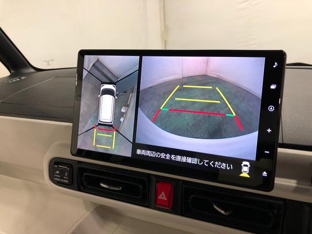 ムーヴキャンバスストライプスＧターボ　４ＷＤ　走行１８１１１キロ　大画面ナビ一年保証・走行距離無制限　走行１８１１１キロ　純正１０インチフルセグナビ　ブルートゥース　全周囲カメラ　ドラレコ　クリアランスソナー　ＬＥＤヘッドライト　シートヒーター　両側電動スライドドア（埼玉県）の中古車