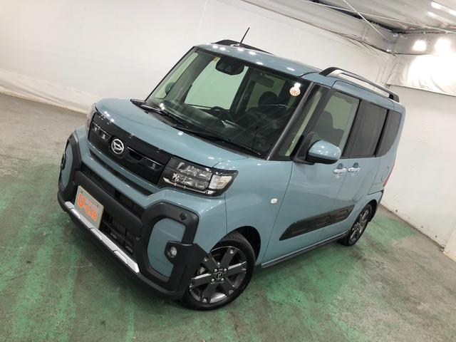 タントファンクロスターボ　走行７４６９７キロ／両側電動スライドドア一年保証・走行距離無制限　走行７４６９７キロ　サイドエアバック　クリアランスソナー　オートライト　ＬＥＤヘッドライト　シートヒーター　両側電動スライドドア（埼玉県）の中古車