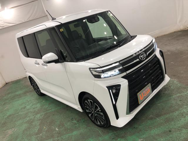 タントカスタムＲＳ　走行７５３８９キロ／彩速ナビ／バックカメラ一年保証・走行距離無制限　走行７５３８９キロ　フルセグナビ　ブルートゥース　バックカメラ　サイドエアバック　クリアランスソナー　ＬＥＤヘッドライト　シートヒーター　両側電動スライドドア（埼玉県）の中古車