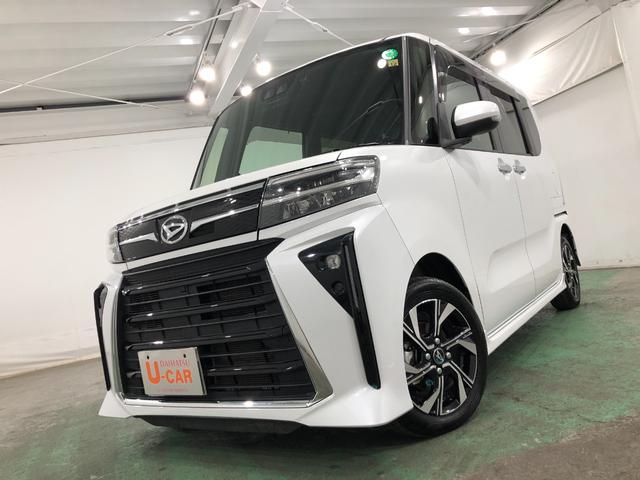 タントカスタムＸ　走行７６０２７キロ／車検整備付／ナビ／ドラレコ一年保証・走行距離無制限　走行７６０２７キロ　フルセグナビ　ＥＴＣ　ブルートゥース　バックカメラ　ドラレコ　サイドエアバック　クリアランスソナー　ＬＥＤヘッドライト　オートライト　シートヒーター（埼玉県）の中古車