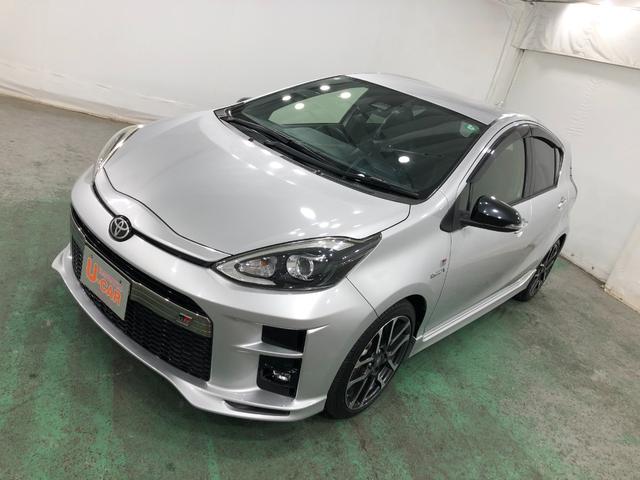 アクアG GRスポーツ・17インチパッケージ 走行27267キロ一年保証・走行距離無制限 走行27267キロ フルセグナビ ブルートゥース バックカメラ ドラレコ ETC オートライト LEDヘッドライト(埼玉県)の中古車