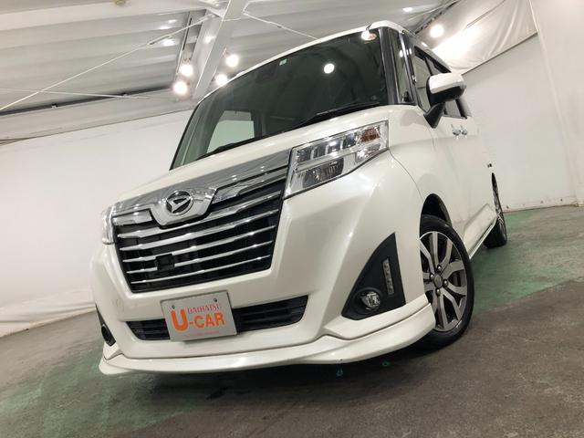 トールカスタムＧ　ターボ　ＳＡII　走行９３３９７キロ／９型ナビ１年保証距離無制限　走行距離９３３９７キロ　純正フルセグナビ　パノラマモニター　ブルートゥース　純正マット　ＬＥＤヘッドランプ　アイドリングストップ　両側電動スライドドア　オート格納式ドアミラー（東京都）の中古車