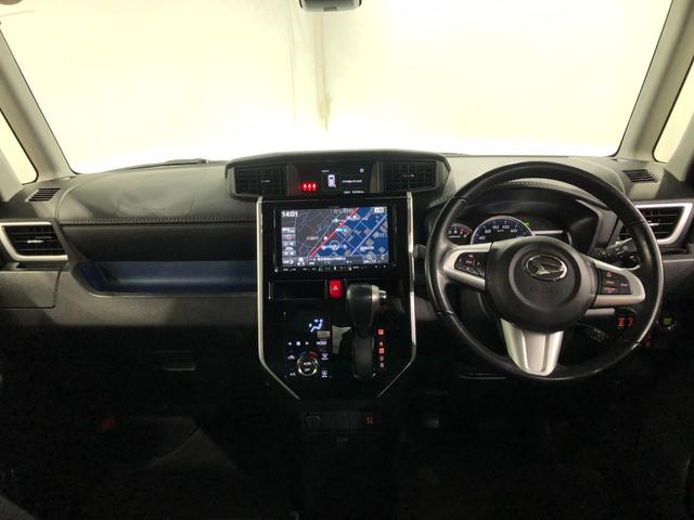 トールカスタムＧ　ターボ　ＳＡII　走行９３３９７キロ／９型ナビ１年保証距離無制限　走行距離９３３９７キロ　純正フルセグナビ　パノラマモニター　ブルートゥース　純正マット　ＬＥＤヘッドランプ　アイドリングストップ　両側電動スライドドア　オート格納式ドアミラー（東京都）の中古車