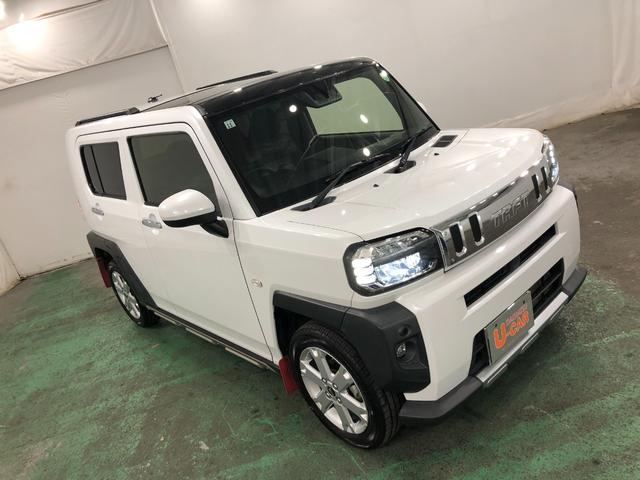 タフトGターボ クロムベンチャー 走行42850キロ/ナビ/ETC一年保証・走行距離無制限 走行42850キロ フルセグナビ ブルートゥース バックカメラ サイドエアバック クリアランスソナー オートライト LEDヘッドライト シートヒーター(埼玉県)の中古車