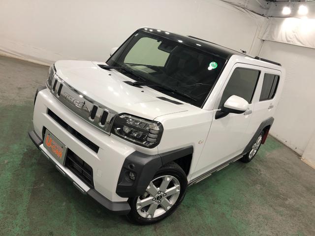 タフトGターボ クロムベンチャー 走行42850キロ/ナビ/ETC一年保証・走行距離無制限 走行42850キロ フルセグナビ ブルートゥース バックカメラ サイドエアバック クリアランスソナー オートライト LEDヘッドライト シートヒーター(埼玉県)の中古車