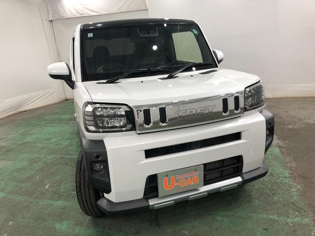 タフトGターボ クロムベンチャー 走行42850キロ/ナビ/ETC一年保証・走行距離無制限 走行42850キロ フルセグナビ ブルートゥース バックカメラ サイドエアバック クリアランスソナー オートライト LEDヘッドライト シートヒーター(埼玉県)の中古車