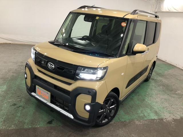 タントファンクロスターボ　走行４６７３５キロ／ＬＥＤヘッドランプ１年保証距離無制限　走行距離４６７３５キロ　純正マット　サイドエアバッグ　ＬＥＤヘッドランプ　アイドリングストップ　シートヒーター　両側電動スライドドア　オート格納式ドアミラー　キーフリー（埼玉県）の中古車