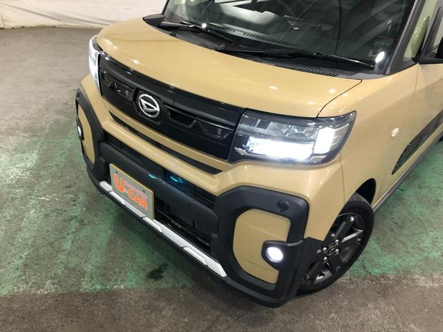 タントファンクロスターボ　走行４６７３５キロ／ＬＥＤヘッドランプ１年保証距離無制限　走行距離４６７３５キロ　純正マット　サイドエアバッグ　ＬＥＤヘッドランプ　アイドリングストップ　シートヒーター　両側電動スライドドア　オート格納式ドアミラー　キーフリー（埼玉県）の中古車