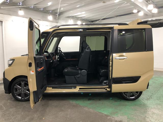 タントファンクロスターボ　走行４６７３５キロ／ＬＥＤヘッドランプ１年保証距離無制限　走行距離４６７３５キロ　純正マット　サイドエアバッグ　ＬＥＤヘッドランプ　アイドリングストップ　シートヒーター　両側電動スライドドア　オート格納式ドアミラー　キーフリー（埼玉県）の中古車