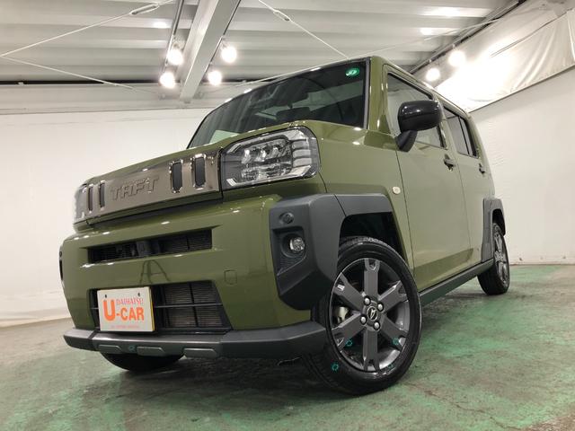 タフトＧターボ　ダーククロムベンチャー　走行２５６３９キロ一年保証・走行距離無制限　走行２５６３９キロ　ディスプレイオーディオ　ブルートゥース　ＵＳＢ　バックカメラ　サイドエアバック　クリアランスソナー　ＬＥＤヘッドライト　シートヒーター（埼玉県）の中古車