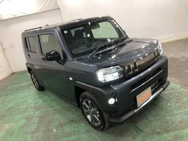 タフトＧダーククロムベンチャー走行３５１３キロ／ナビ／バックカメラ一年保証・走行距離無制限　走行３５１３キロ　フルセグナビ　ブルートゥース　バックカメラ　サイドエアバック　クリアランスソナー　オートライト　ＬＥＤヘッドライト　シートヒーター（埼玉県）の中古車