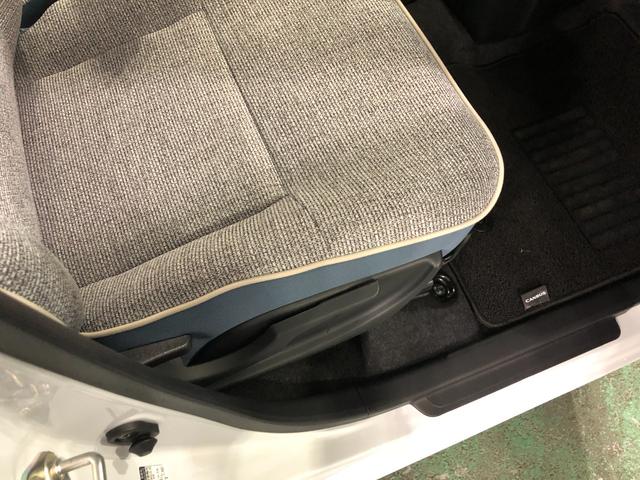 ムーヴキャンバスストライプスＧ　走行２５キロ／両側電動スライドドア一年保証・走行距離無制限　走行２５キロ　サイドエアバック　クリアランスソナー　オートライト　ＬＥＤヘッドライト　アイドリングストップ　ベンチシート　シートヒーター　両側電動スライドドア（埼玉県）の中古車