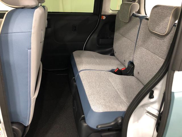 ムーヴキャンバスストライプスＧ　走行２５キロ／両側電動スライドドア一年保証・走行距離無制限　走行２５キロ　サイドエアバック　クリアランスソナー　オートライト　ＬＥＤヘッドライト　アイドリングストップ　ベンチシート　シートヒーター　両側電動スライドドア（埼玉県）の中古車