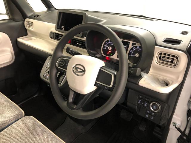 ムーヴキャンバスストライプスＧ　走行２５キロ／両側電動スライドドア一年保証・走行距離無制限　走行２５キロ　サイドエアバック　クリアランスソナー　オートライト　ＬＥＤヘッドライト　アイドリングストップ　ベンチシート　シートヒーター　両側電動スライドドア（埼玉県）の中古車